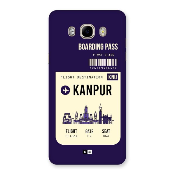 Kanpur Boarding Pass Back Case for Samsung Galaxy J7 2016