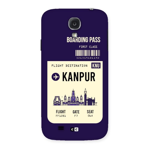Kanpur Boarding Pass Back Case for Samsung Galaxy S4