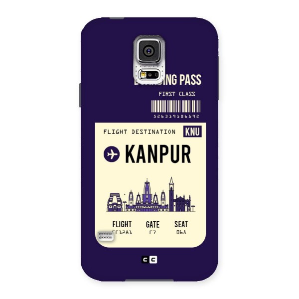 Kanpur Boarding Pass Back Case for Samsung Galaxy S5