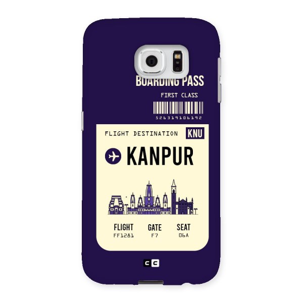 Kanpur Boarding Pass Back Case for Samsung Galaxy S6