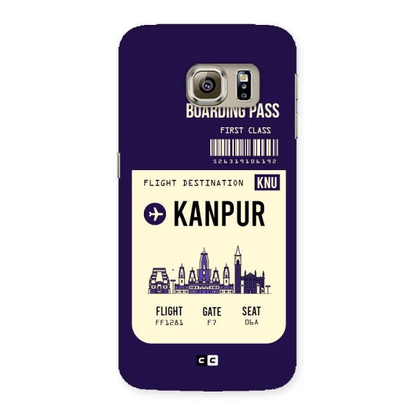 Kanpur Boarding Pass Back Case for Samsung Galaxy S6 Edge