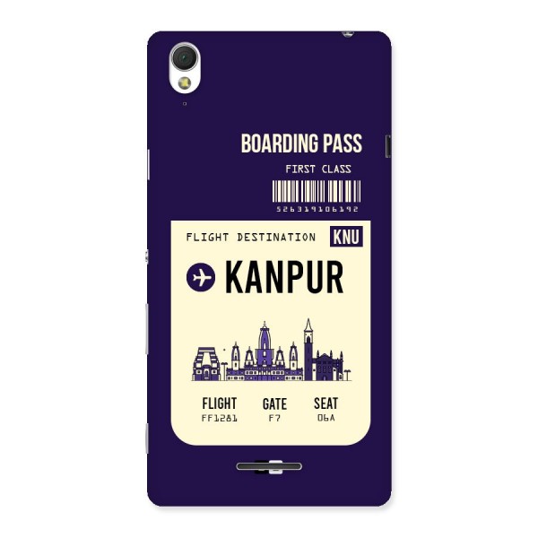 Kanpur Boarding Pass Back Case for Sony Xperia T3