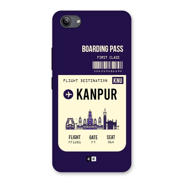 Kanpur Boarding Pass Back Case for Vivo Y81i