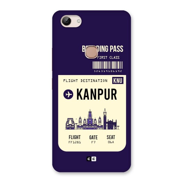 Kanpur Boarding Pass Back Case for Vivo Y83