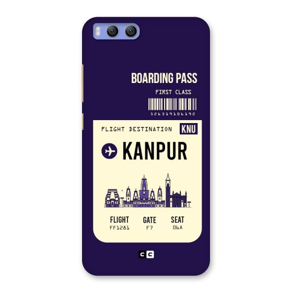 Kanpur Boarding Pass Back Case for Xiaomi Mi 6
