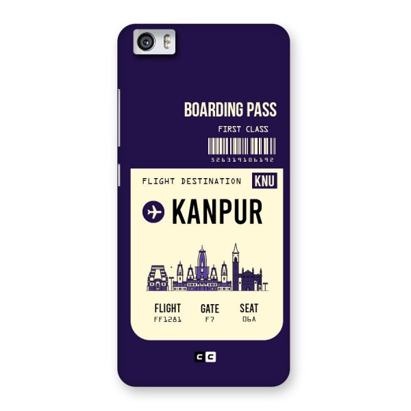 Kanpur Boarding Pass Back Case for Xiaomi Redmi Mi5