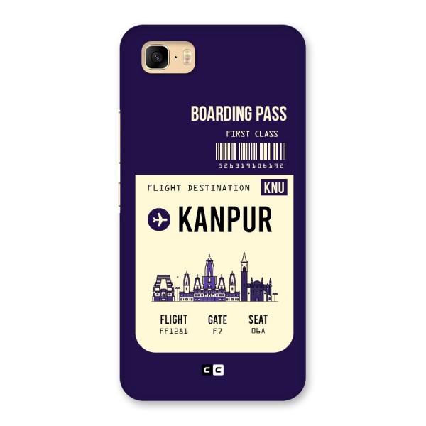 Kanpur Boarding Pass Back Case for Zenfone 3s Max