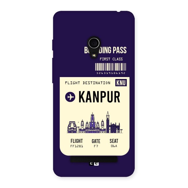 Kanpur Boarding Pass Back Case for Zenfone 5