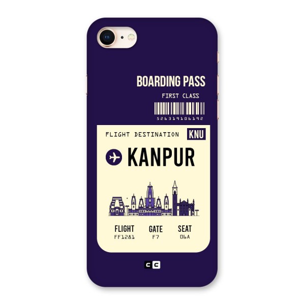 Kanpur Boarding Pass Back Case for iPhone 8