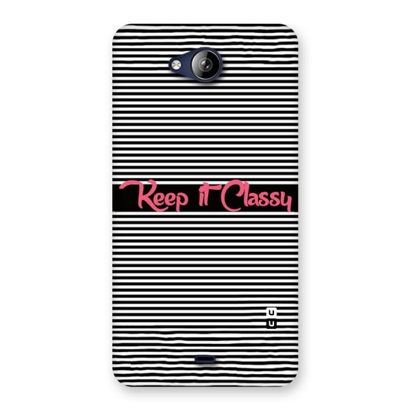 Keep It Classy Back Case for Canvas Play Q355