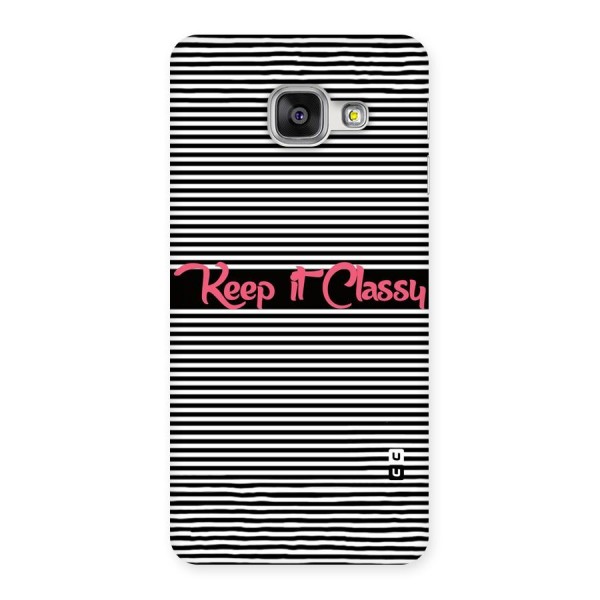 Keep It Classy Back Case for Galaxy A3 2016