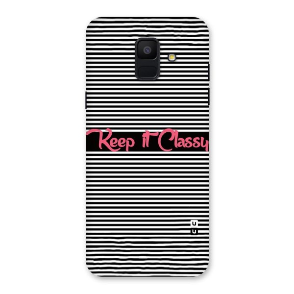 Keep It Classy Back Case for Galaxy A6 (2018)
