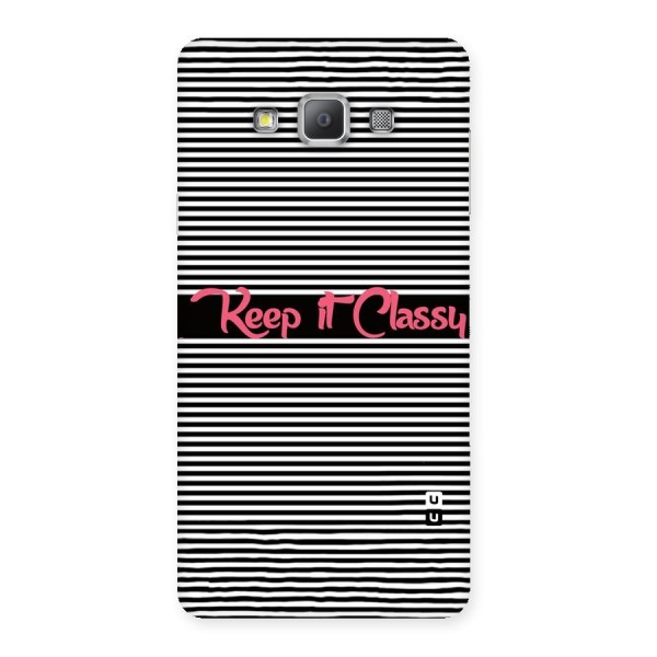Keep It Classy Back Case for Galaxy A7