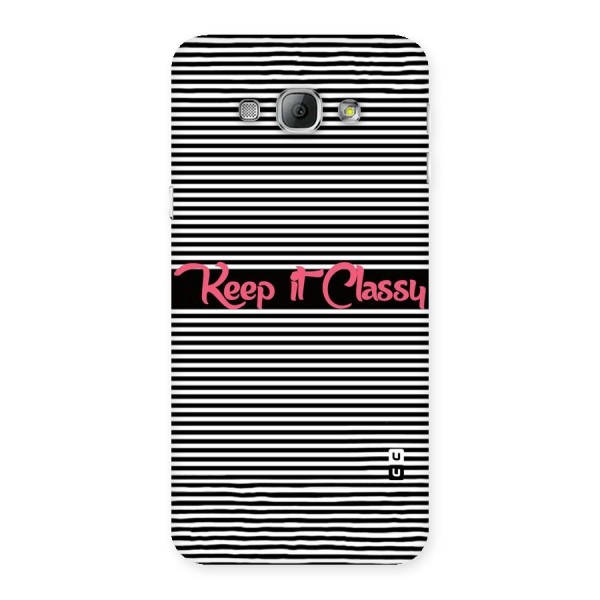 Keep It Classy Back Case for Galaxy A8
