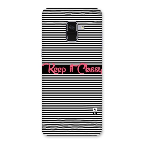 Keep It Classy Back Case for Galaxy A8 Plus