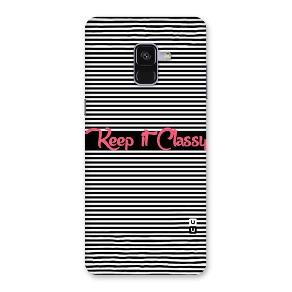 Keep It Classy Back Case for Galaxy A8 Plus