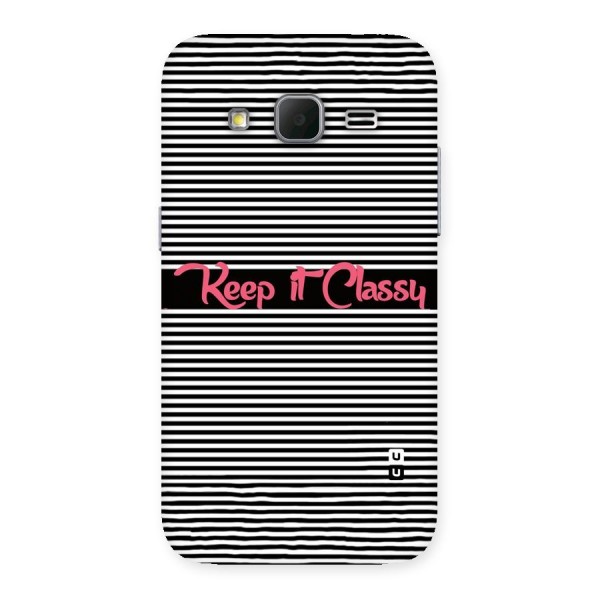 Keep It Classy Back Case for Galaxy Core Prime