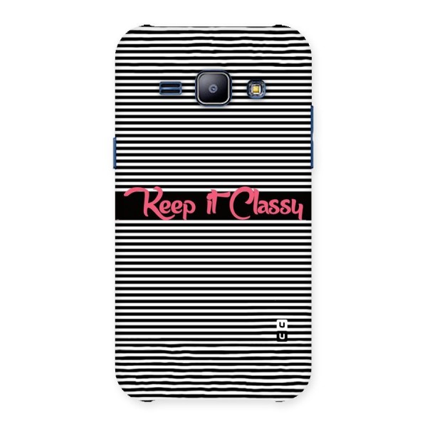 Keep It Classy Back Case for Galaxy J1