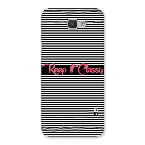 Keep It Classy Back Case for Galaxy J5 Prime
