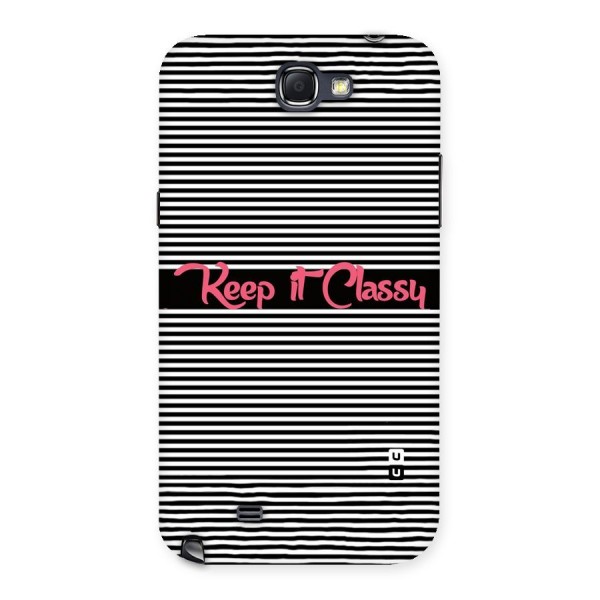 Keep It Classy Back Case for Galaxy Note 2