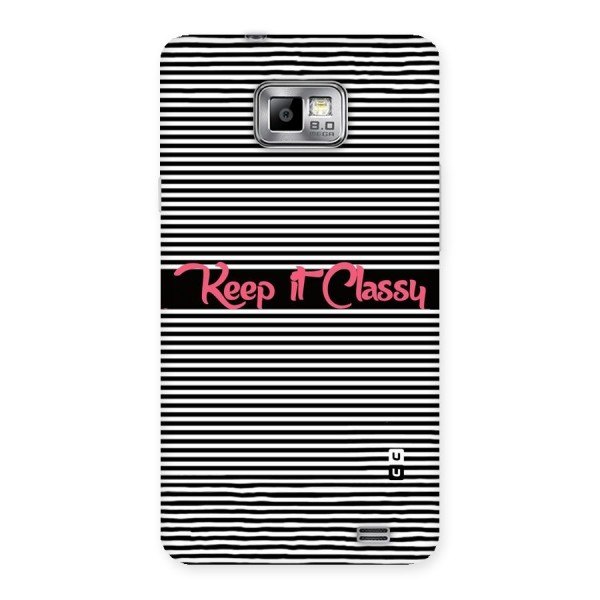 Keep It Classy Back Case for Galaxy S2