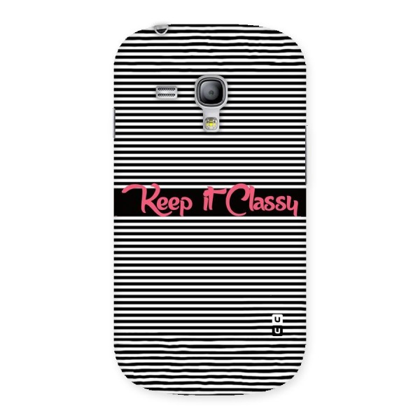 Keep It Classy Back Case for Galaxy S3 Mini