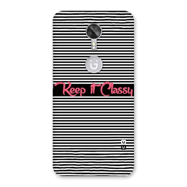 Keep It Classy Back Case for Gionee A1