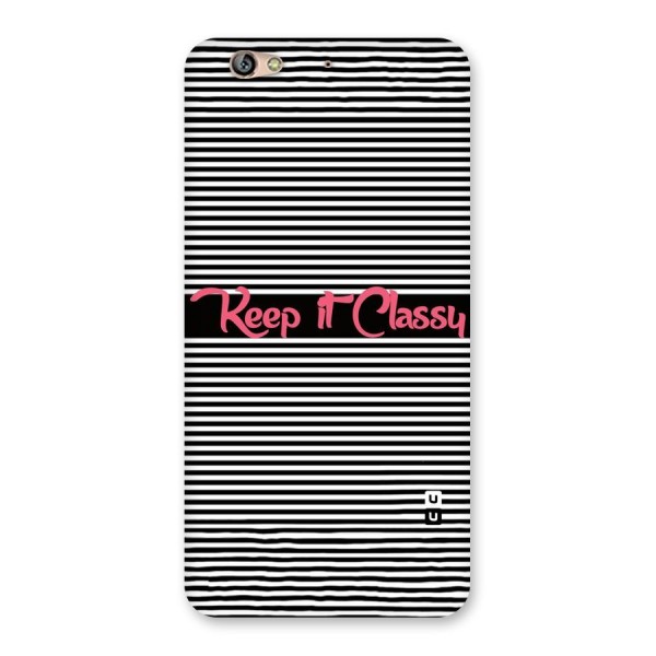 Keep It Classy Back Case for Gionee S6