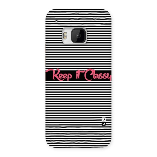 Keep It Classy Back Case for HTC One M9