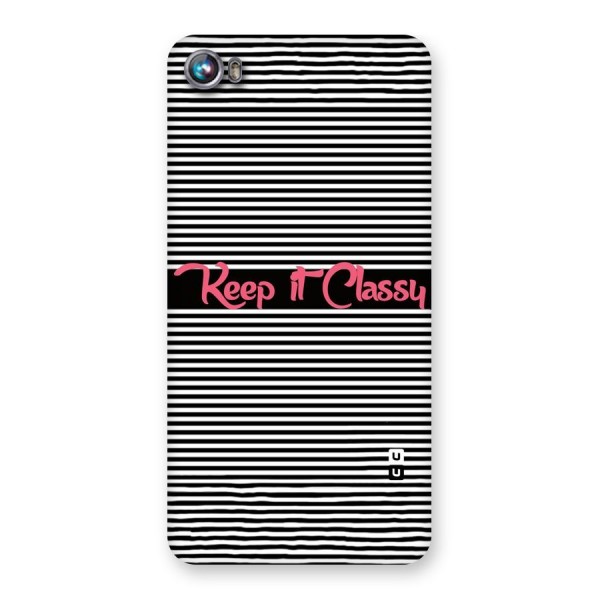 Keep It Classy Back Case for Micromax Canvas Fire 4 A107