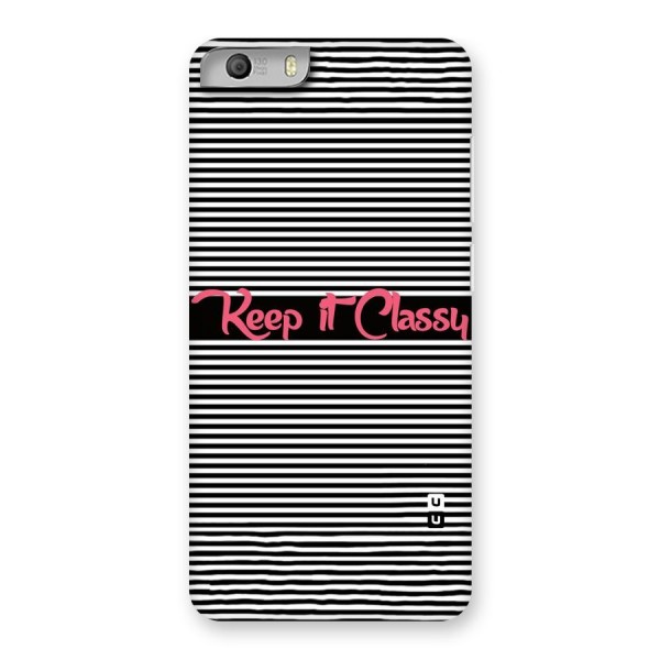 Keep It Classy Back Case for Micromax Canvas Knight 2