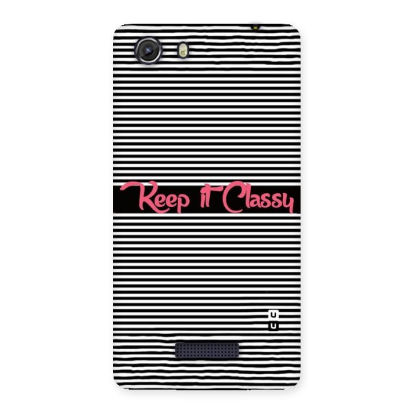 Keep It Classy Back Case for Micromax Unite 3