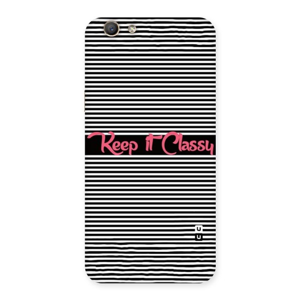 Keep It Classy Back Case for Oppo F1s
