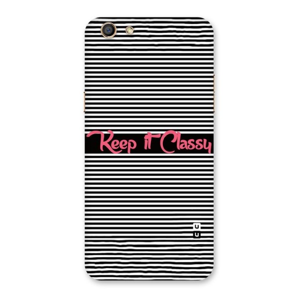 Keep It Classy Back Case for Oppo F3