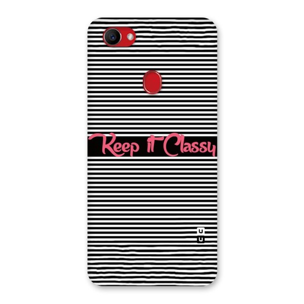 Keep It Classy Back Case for Oppo F7