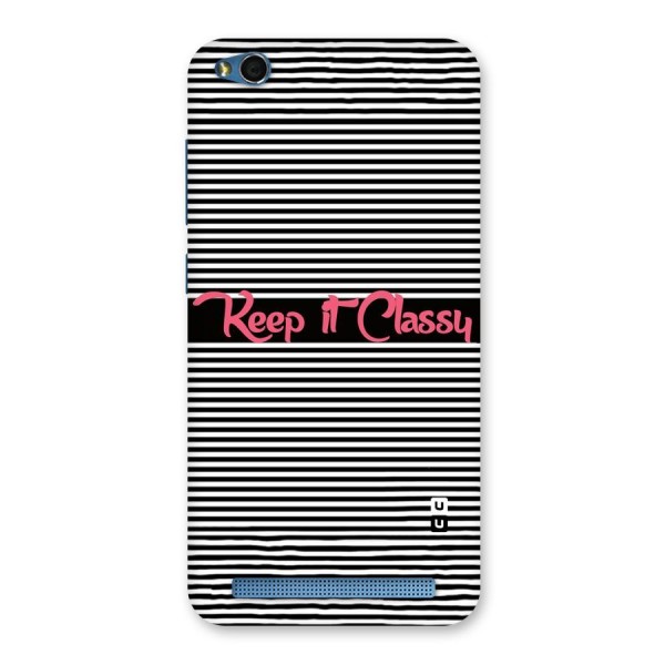 Keep It Classy Back Case for Redmi 5A