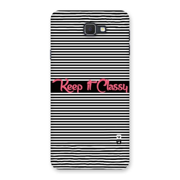 Keep It Classy Back Case for Samsung Galaxy J7 Prime