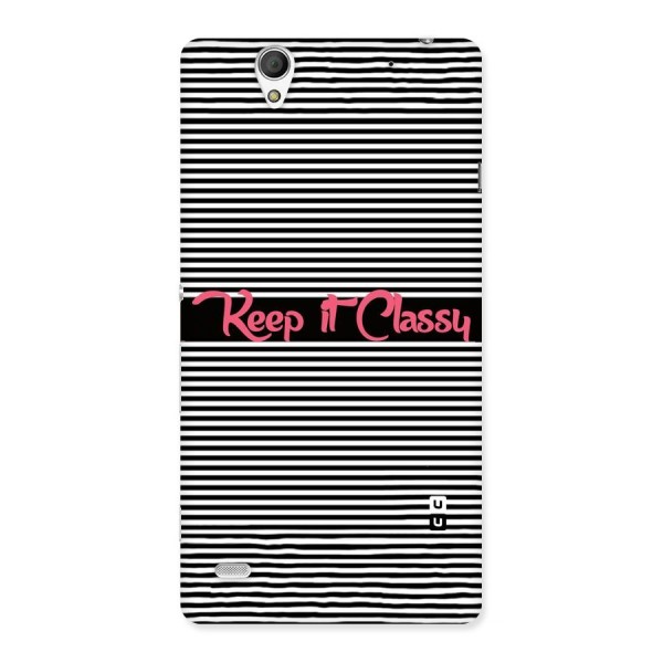 Keep It Classy Back Case for Sony Xperia C4