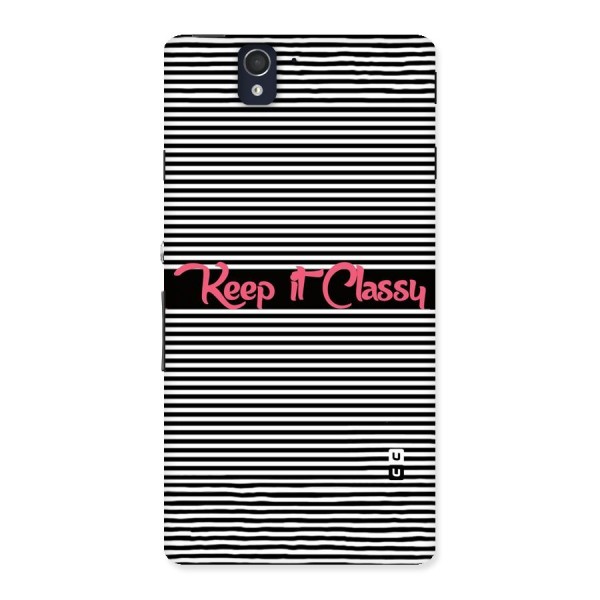 Keep It Classy Back Case for Sony Xperia Z