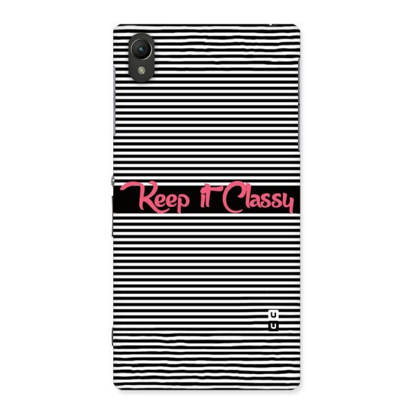 Keep It Classy Back Case for Sony Xperia Z1