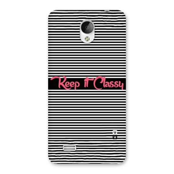 Keep It Classy Back Case for Vivo Y21