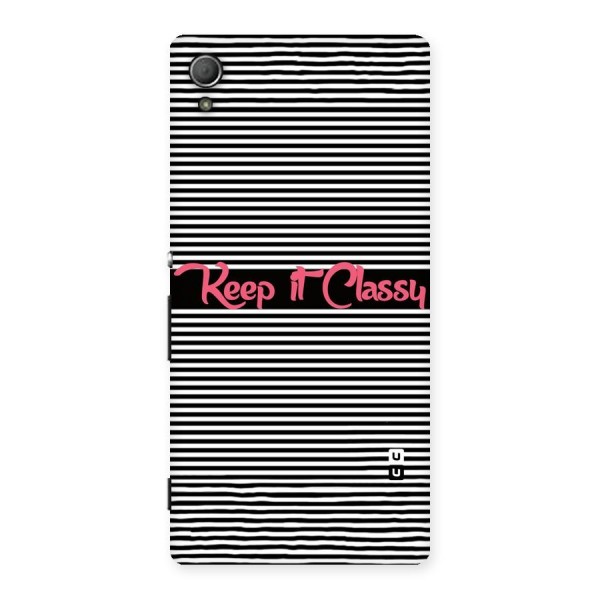 Keep It Classy Back Case for Xperia Z4