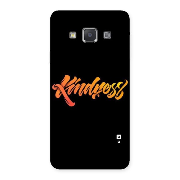 Kindness Back Case for Galaxy A3