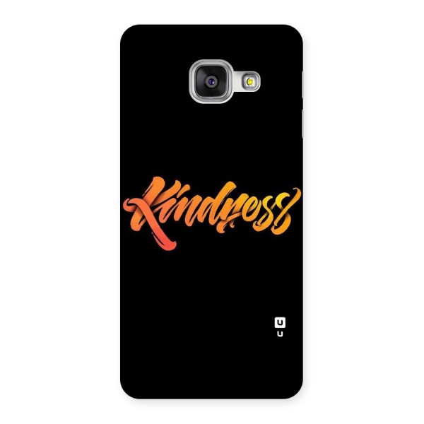 Kindness Back Case for Galaxy A3 2016
