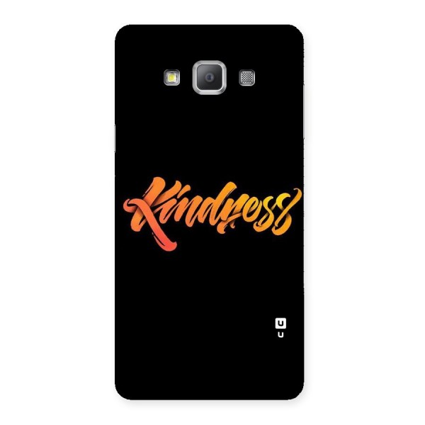 Kindness Back Case for Galaxy A7