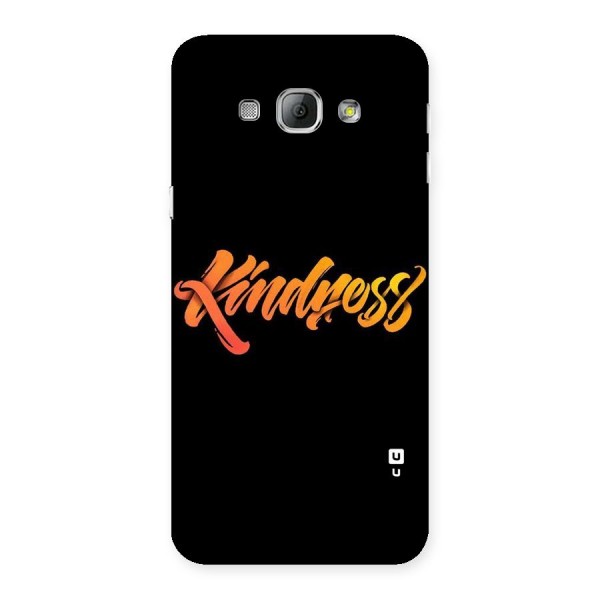 Kindness Back Case for Galaxy A8
