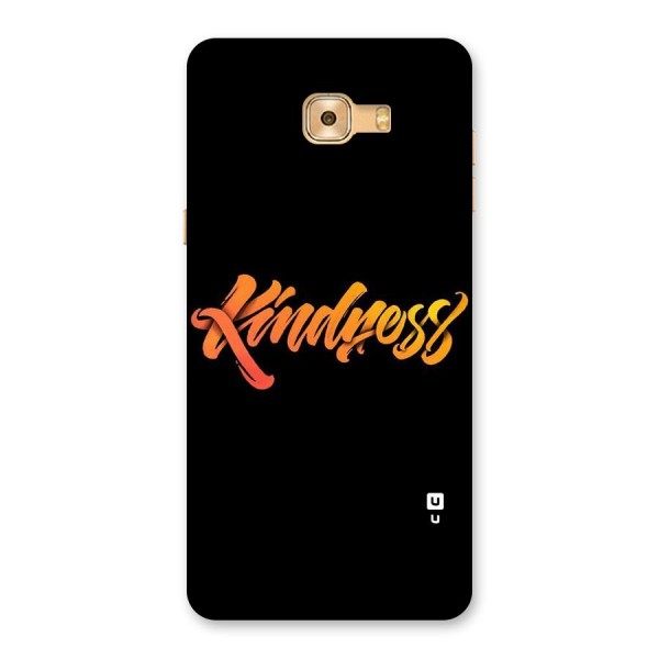 Kindness Back Case for Galaxy C9 Pro