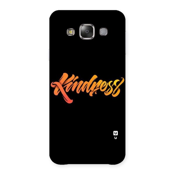 Kindness Back Case for Galaxy E7
