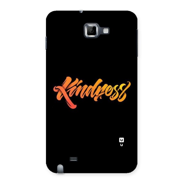 Kindness Back Case for Galaxy Note