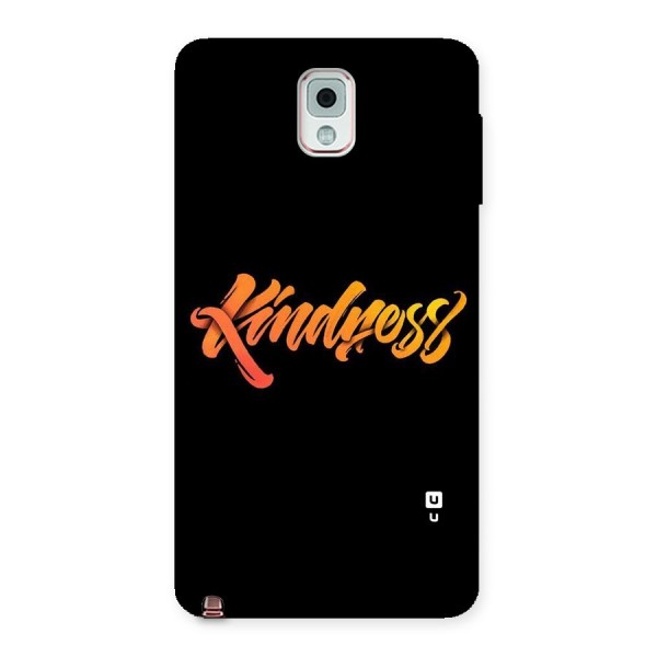 Kindness Back Case for Galaxy Note 3